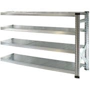 軽量 シンプル イタリア製 スチールラック 連結用 幅157.7×高さ91.7×奥行45cm 4段 MS1594d45s