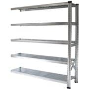 軽量 シンプル イタリア製 スチールラック 連結用 幅157.7×高さ157.6×奥行45cm 5段 MS15155d45s