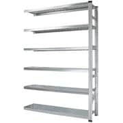 軽量 シンプル イタリア製 スチールラック 連結用 幅157.7×高さ236.8×奥行45cm 6段 MS15236d45s