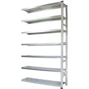 軽量 シンプル イタリア製 スチールラック 連結用 幅157.7×高さ250×奥行45cm 7段 MS15257d45s