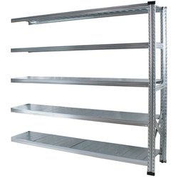 軽量 シンプル イタリア製 スチールラック 連結用 幅172.7×高さ157.6×奥行45cm 5段 MS17155d45s