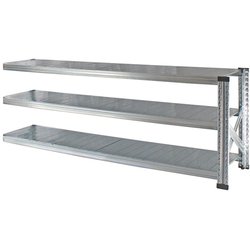 軽量 シンプル イタリア製 スチールラック 連結用 幅187.7×高さ65.3×奥行45cm 3段 MS1863d45s