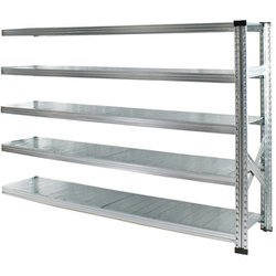 軽量 シンプル イタリア製 スチールラック 連結用 幅187.7×高さ118×奥行45cm 5段 MS18125d45s