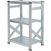 軽量 シンプル イタリア製 スチールラック 本体 幅67.7×高さ104.8×奥行50cm 3段 MS6103d5