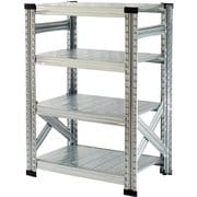軽量 シンプル イタリア製 スチールラック 本体 幅67.7×高さ104.8×奥行50cm 4段 MS6104d5