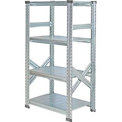 軽量 シンプル イタリア製 スチールラック 本体 幅67.7×高さ118×奥行50cm 4段 MS6124d5