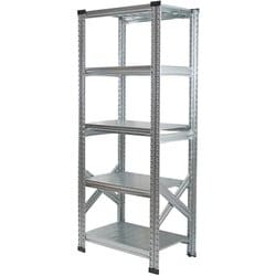 軽量 シンプル イタリア製 スチールラック 本体 幅67.7×高さ157.6×奥行50cm 5段 MS6155d5
