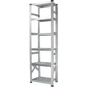 軽量 シンプル イタリア製 スチールラック 本体 幅67.7×高さ197.2×奥行50cm 6段 MS6196d5