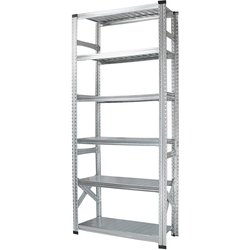 軽量 シンプル イタリア製 スチールラック 本体 幅97.7×高さ236.8×奥行50cm 6段 MS9236d5