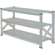MS1163d5 [軽量 シンプル イタリア製 スチールラック 本体 幅112.7×高さ65.3×奥行50cm 3段]