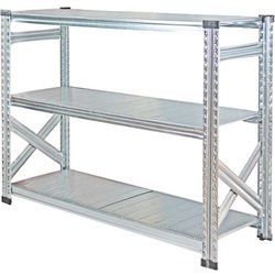 軽量 シンプル イタリア製 スチールラック 本体 幅112.7×高さ91.7×奥行50cm 3段 MS1193d5