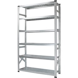 軽量 シンプル イタリア製 スチールラック 本体 幅112.7×高さ197.2×奥行50cm 6段 MS11196d5
