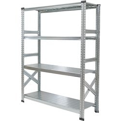 軽量 シンプル イタリア製 スチールラック 本体 幅127.7×高さ157.6×奥行50cm 4段 MS12154d5