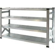 軽量 シンプル イタリア製 スチールラック 本体 幅142.7×高さ104.8×奥行50cm 4段 MS14104d5