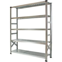軽量 シンプル イタリア製 スチールラック 本体 幅142.7×高さ184×奥行50cm 5段 MS14185d5