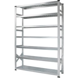 軽量 シンプル イタリア製 スチールラック 本体 幅142.7×高さ197.2×奥行50cm 7段 MS14197d5