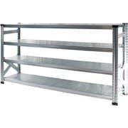 MS17104d5 [軽量 シンプル イタリア製 スチールラック 本体 幅172.7×高さ104.8×奥行50cm 4段]