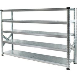 軽量 シンプル イタリア製 スチールラック 本体 幅187.7×高さ118×奥行50cm 5段 MS18125d5