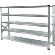 軽量 シンプル イタリア製 スチールラック 本体 幅187.7×高さ118×奥行50cm 5段 MS18125d5
