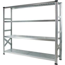 軽量 シンプル イタリア製 スチールラック 本体 幅187.7×高さ157.6×奥行50cm 4段 MS18154d5