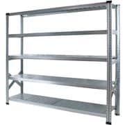軽量 シンプル イタリア製 スチールラック 本体 幅187.7×高さ157.6×奥行50cm 5段 MS18155d5
