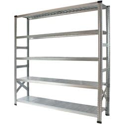 軽量 シンプル イタリア製 スチールラック 本体 幅187.7×高さ184×奥行50cm 5段 MS18185d5