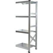 軽量 シンプル イタリア製 スチールラック 連結用 幅67.7×高さ157.6×奥行50cm 4段 MS6154d5s