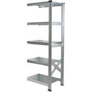 軽量 シンプル イタリア製 スチールラック 連結用 幅67.7×高さ157.6×奥行50cm 5段 MS6155d5s