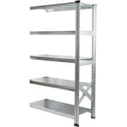 軽量 シンプル イタリア製 スチールラック 連結用 幅97.7×高さ157.6×奥行50cm 5段 MS9155d5s