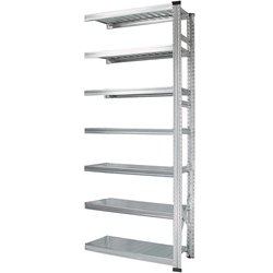 軽量 シンプル イタリア製 スチールラック 連結用 幅97.7×高さ236.8×奥行50cm 7段 MS9237d5s