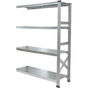 軽量 シンプル イタリア製 スチールラック 連結用 幅112.7×高さ157.6×奥行50cm 4段 MS11154d5s