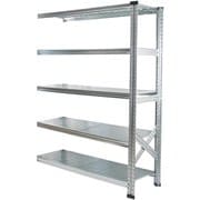 軽量 シンプル イタリア製 スチールラック 連結用 幅127.7×高さ157.6×奥行50cm 5段 MS12155d5s