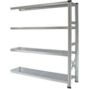 軽量 シンプル イタリア製 スチールラック 連結用 幅142.7×高さ157.6×奥行50cm 4段 MS14154d5s