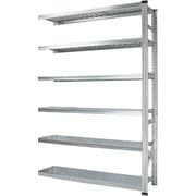 軽量 シンプル イタリア製 スチールラック 連結用 幅142.7×高さ236.8×奥行50cm 6段 MS14236d5s