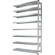 軽量 シンプル イタリア製 スチールラック 連結用 幅142.7×高さ250×奥行50cm 8段 MS14258d5s