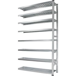 軽量 シンプル イタリア製 スチールラック 連結用 幅157.7×高さ250×奥行50cm 8段 MS15258d5s