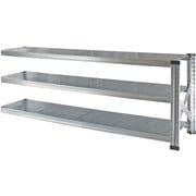 MS1863d5s [軽量 シンプル イタリア製 スチールラック 連結用 幅187.7×高さ65.3×奥行50cm 3段]