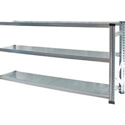 軽量 シンプル イタリア製 スチールラック 連結用 幅187.7×高さ104.8×奥行50cm 3段 MS18103d5s