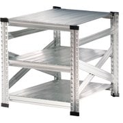 軽量 シンプル イタリア製 スチールラック 本体 幅67.7×高さ65.3×奥行60cm 3段 MS663d6