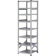 軽量 シンプル イタリア製 スチールラック 本体 幅67.7×高さ250×奥行60cm 8段 MS6258d6