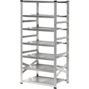 軽量 シンプル イタリア製 スチールラック 本体 幅97.7×高さ236.8×奥行60cm 7段 MS9237d6