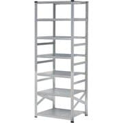 軽量 シンプル イタリア製 スチールラック 本体 幅97.7×高さ250×奥行60cm 7段 MS9257d6