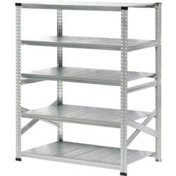 軽量 シンプル イタリア製 スチールラック 本体 幅112.7×高さ157.6×奥行60cm 5段 MS11155d6