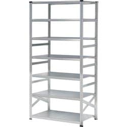 軽量 シンプル イタリア製 スチールラック 本体 幅112.7×高さ250×奥行60cm 7段 MS11257d6