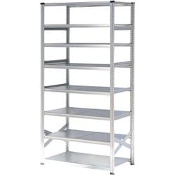 軽量 シンプル イタリア製 スチールラック 本体 幅112.7×高さ250×奥行60cm 8段 MS11258d6