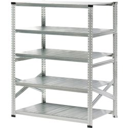 軽量 シンプル イタリア製 スチールラック 本体 幅127.7×高さ157.6×奥行60cm 5段 MS12155d6