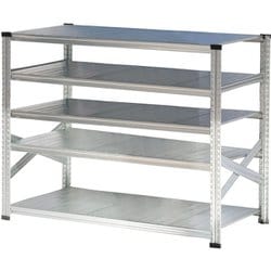 軽量 シンプル イタリア製 スチールラック 本体 幅157.7×高さ118×奥行60cm 5段 MS15125d6
