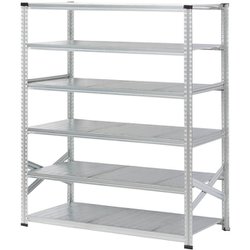 軽量 シンプル イタリア製 スチールラック 本体 幅157.7×高さ184×奥行60cm 6段 MS15186d6
