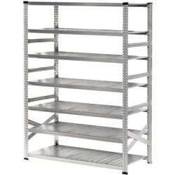 軽量 シンプル イタリア製 スチールラック 本体 幅157.7×高さ197.2×奥行60cm 7段 MS15197d6