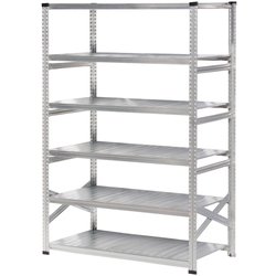 軽量 シンプル イタリア製 スチールラック 本体 幅157.7×高さ210.4×奥行60cm 6段 MS15216d6